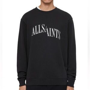 AllSaints dropout crewneck sweatshirt